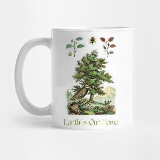 Nature Illustration & Quote Mug